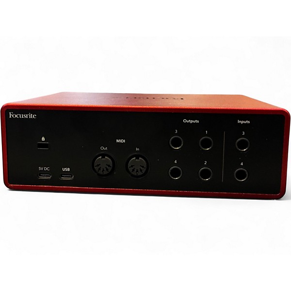 Used Focusrite SCARLETT 4i4 Gen 4 Audio Interface