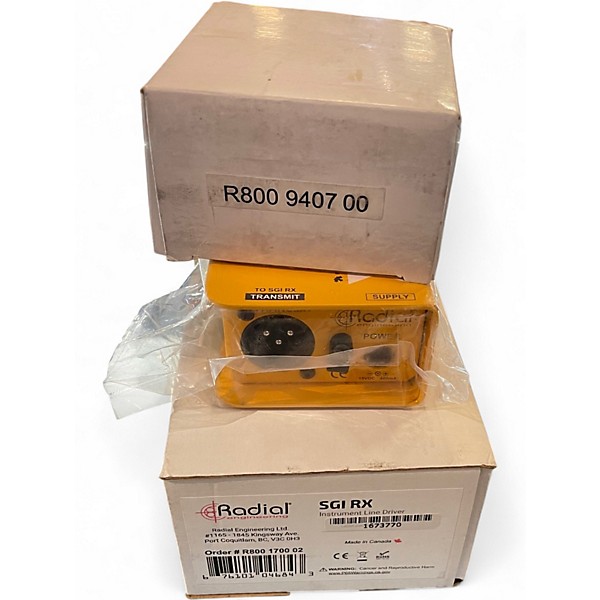 Used Radial Engineering SGI TX/RX Direct Box