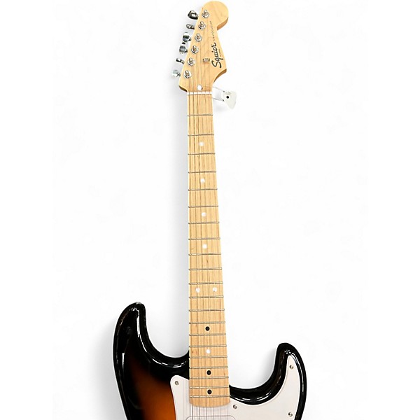 Used Squier Standard Stratocaster Sunburst Solid Body Electric Guitar