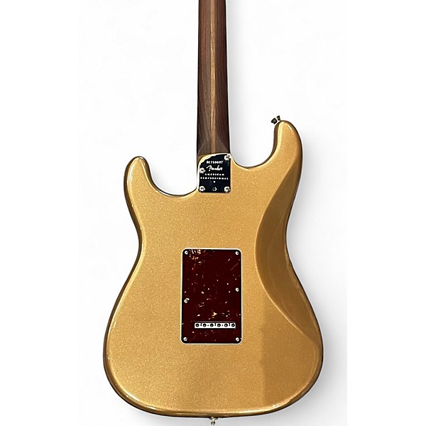 Used 2021 Fender Fender Limited American Professional II Stratocaster® Firemist Gold, Full Rosewood Neck Firemist Gold Sol...