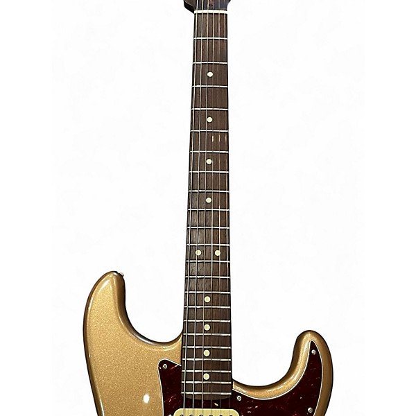 Used 2021 Fender Fender Limited American Professional II Stratocaster® Firemist Gold, Full Rosewood Neck Firemist Gold Sol...