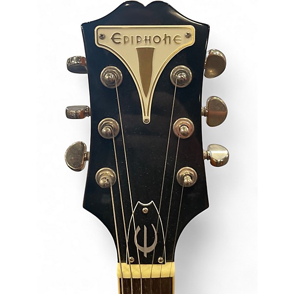 Used Epiphone Wildkat Yellow Hollow Body Electric Guitar