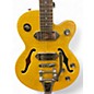 Used Epiphone Wildkat Yellow Hollow Body Electric Guitar