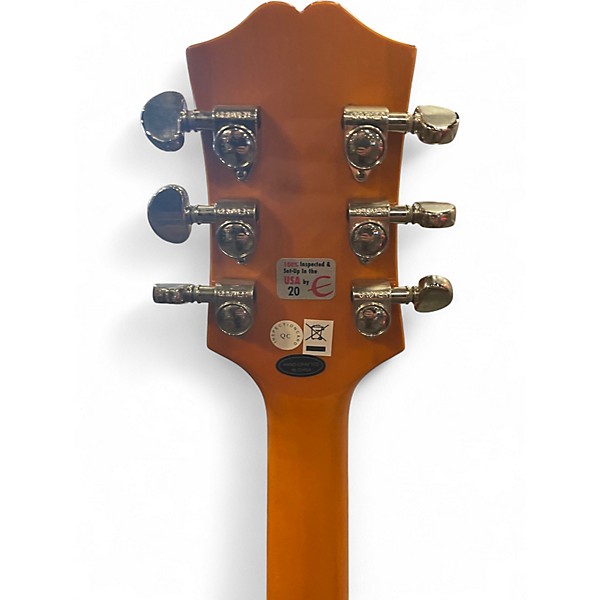 Used Epiphone Wildkat Yellow Hollow Body Electric Guitar