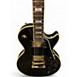 Used Epiphone Les Paul Custom Pro Black Solid Body Electric Guitar