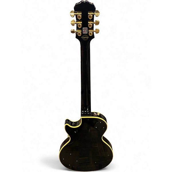 Used Epiphone Les Paul Custom Pro Black Solid Body Electric Guitar