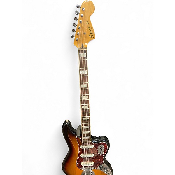 Used Squier CLASSIC VIBE BASS VI Sunburst Electric Bass Guitar