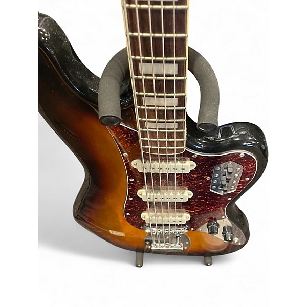 Used Squier CLASSIC VIBE BASS VI Sunburst Electric Bass Guitar