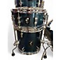Used SONOR 4 Piece AQX Jungle Blue Ocean Sparkle Drum Kit