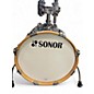 Used SONOR 4 Piece AQX Jungle Blue Ocean Sparkle Drum Kit
