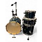 Used SONOR 4 Piece AQX Jungle Blue Ocean Sparkle Drum Kit