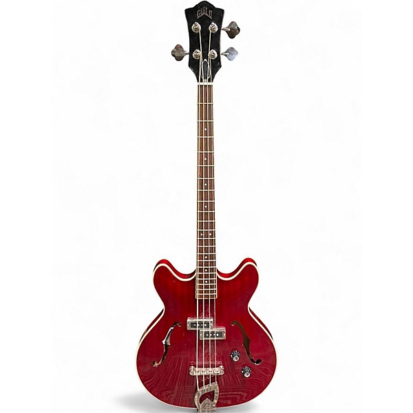 Used Guild SF-1 Bass Cherry Electric Bass Guitar