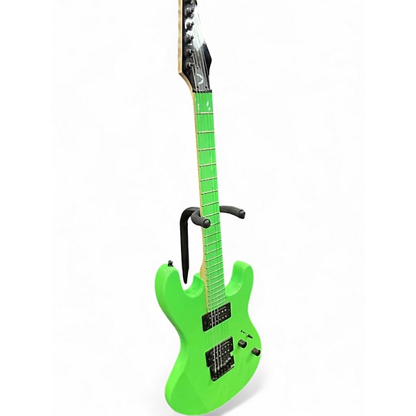 Used Dean HB2 Green Solid Body Electric Guitar