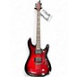 Used Schecter Guitar Research Demon 6 Crimson Red Burst Solid Body Electric Guitar thumbnail