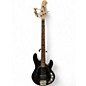 Used Sterling by Music Man Sub 4 Black Electric Bass Guitar thumbnail
