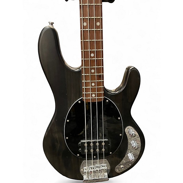 Used Sterling by Music Man Sub 4 Black Electric Bass Guitar