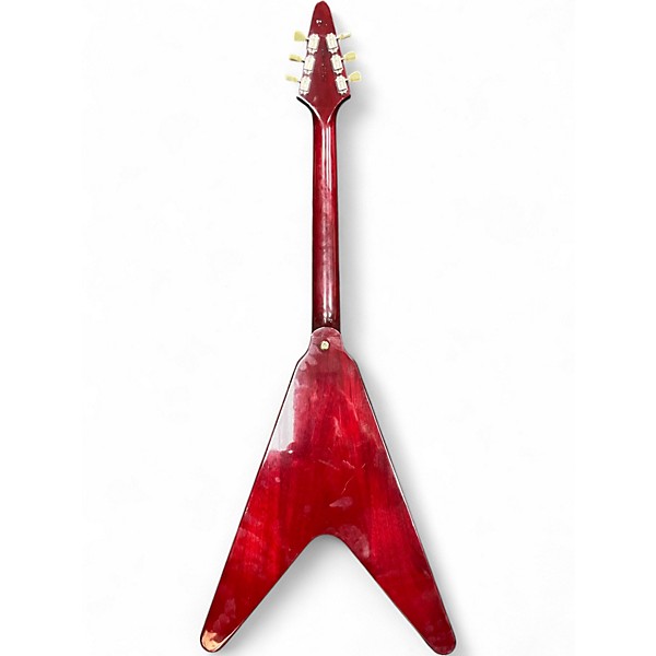 Used Gibson 1970'S REISSUE FLYING V Red Solid Body Electric Guitar