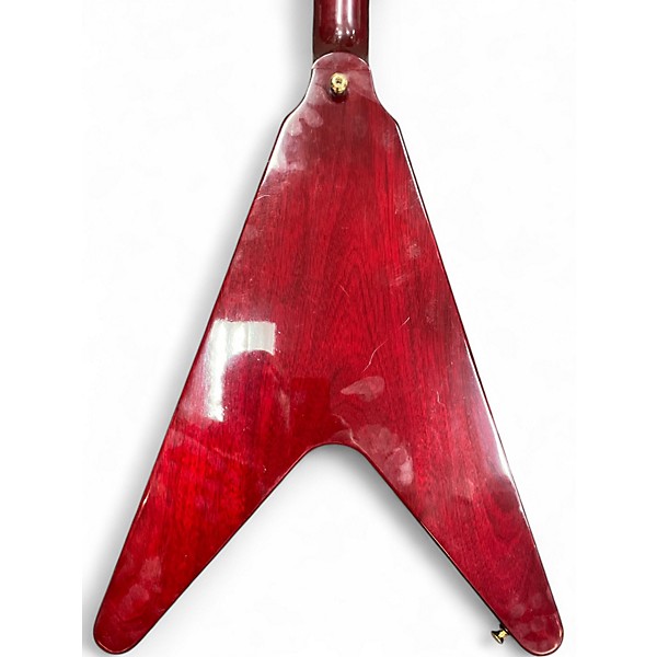 Used Gibson 1970'S REISSUE FLYING V Red Solid Body Electric Guitar