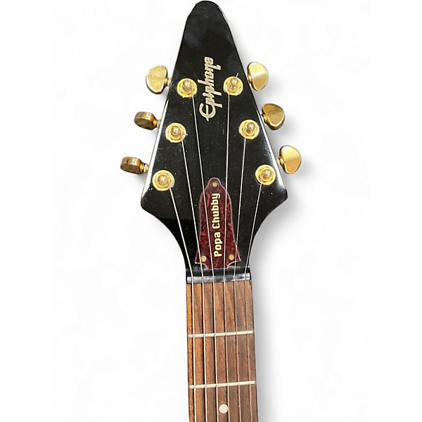 Used Epiphone Popa Chubby Korina Solid Body Electric Guitar