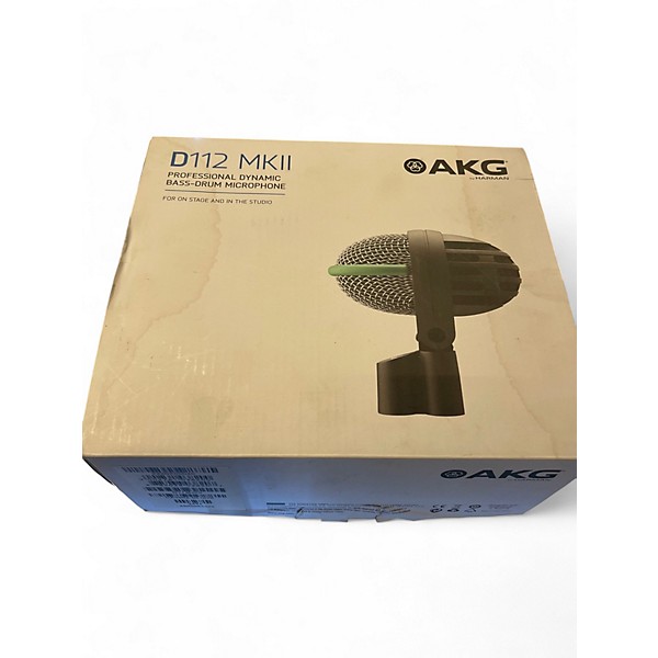 Used AKG D112 MKII Dynamic Microphone