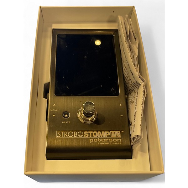 Used Peterson STROBOSTOMP HD Tuner Pedal