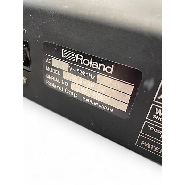 Vintage 1980s Roland D-70 Keyboard Workstation