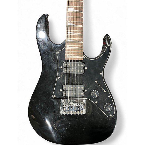 Used Ibanez Gio Mikro Black Solid Body Electric Guitar