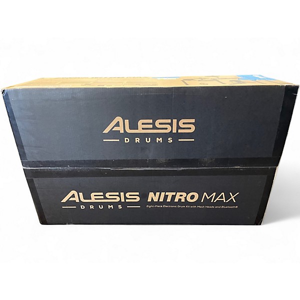 Used Alesis Nitro Max 8-Piece Electric Drum Set