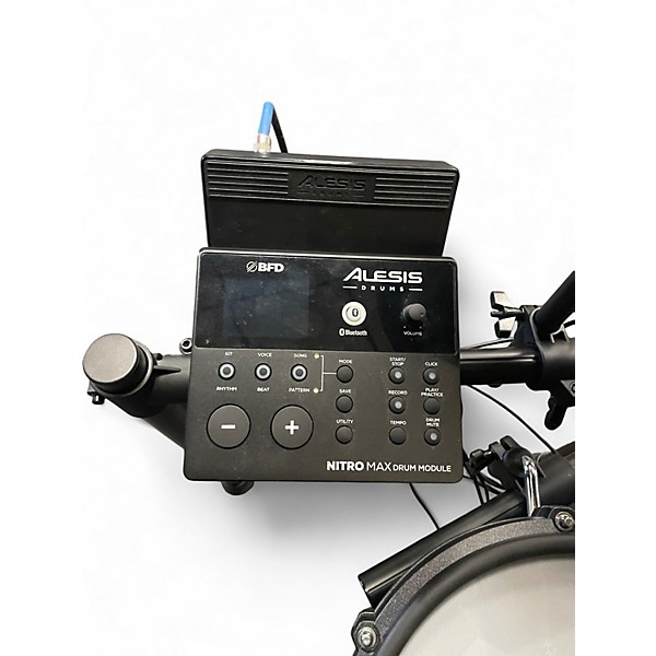 Used Alesis Nitro Max 8-Piece Electric Drum Set
