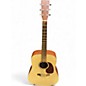 Used Martin DXME Natural Acoustic Electric Guitar thumbnail