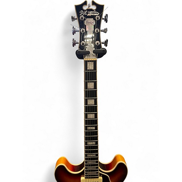 Used D'Angelico PREMIER SERIES DC BOARDWALK Sunburst Hollow Body Electric Guitar