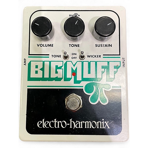 Used Electro-Harmonix BIG MUFF PI TONE WICKER Effect Pedal