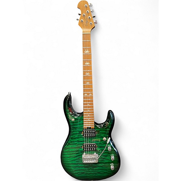 Used Volgoa GTM-01 GREEN Solid Body Electric Guitar