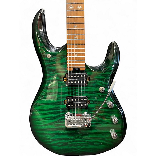 Used Volgoa GTM-01 GREEN Solid Body Electric Guitar
