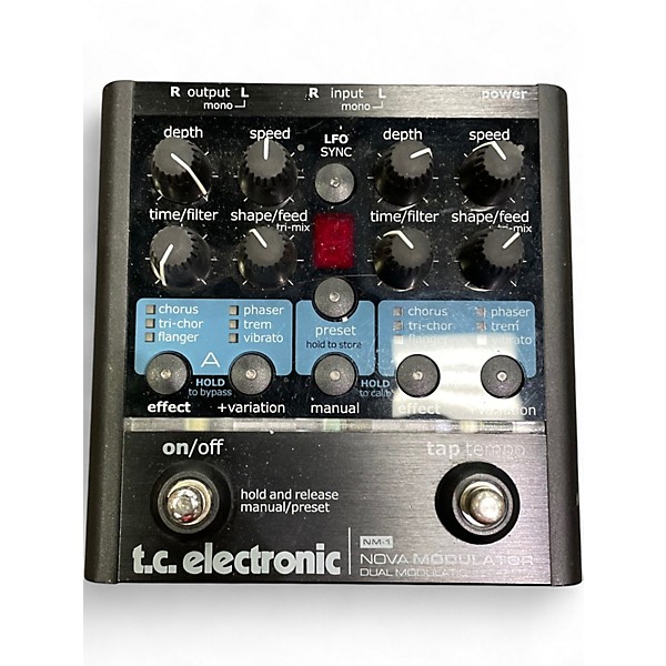 Used TC Electronic NOVA DRIVE Effect Pedal