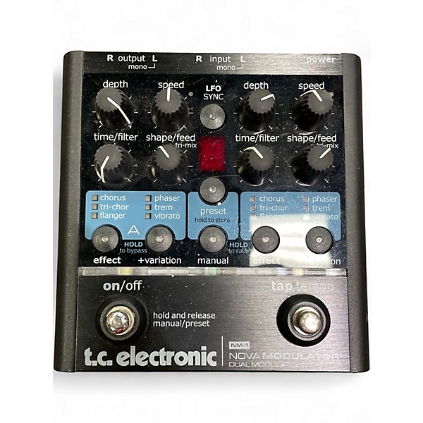 Used TC Electronic NOVA DRIVE Effect Pedal