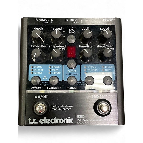 Used TC Electronic NOVA DRIVE Effect Pedal