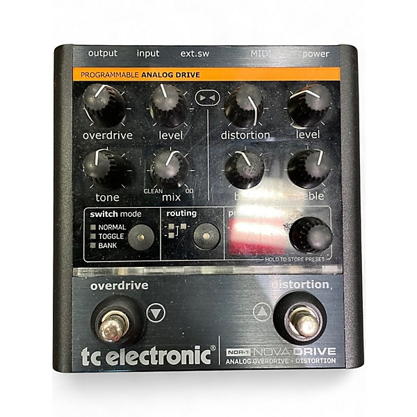 Used TC Electronic NOVA MODULATOR Effect Pedal