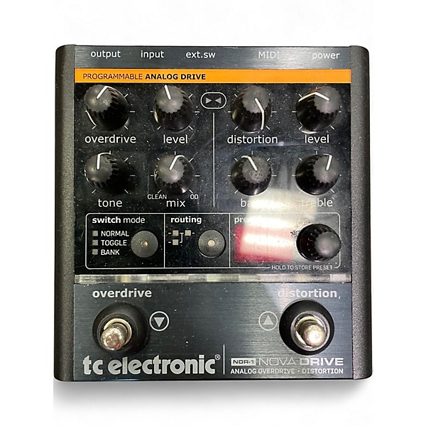 Used TC Electronic NOVA MODULATOR Effect Pedal
