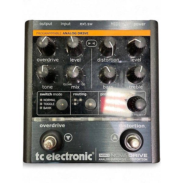 Used TC Electronic NOVA MODULATOR Effect Pedal