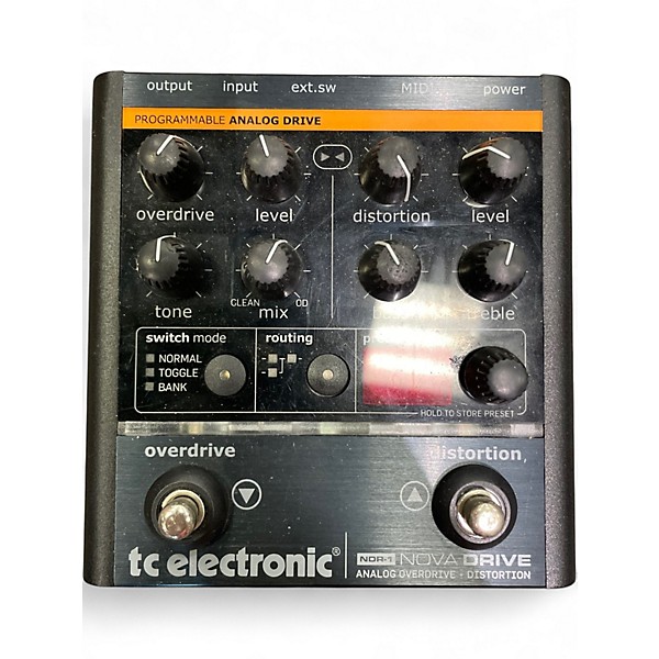 Used TC Electronic NOVA MODULATOR Effect Pedal