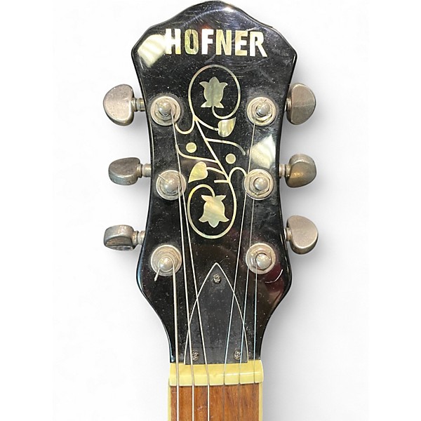 Used Hofner COLORAMA BLACK Solid Body Electric Guitar
