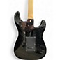 Used Lyx Left Handed Pro Strat Style Blue Solid Body Electric Guitar