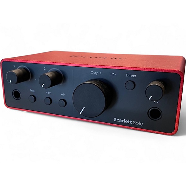 Used Focusrite Scarlett Solo Audio Interface