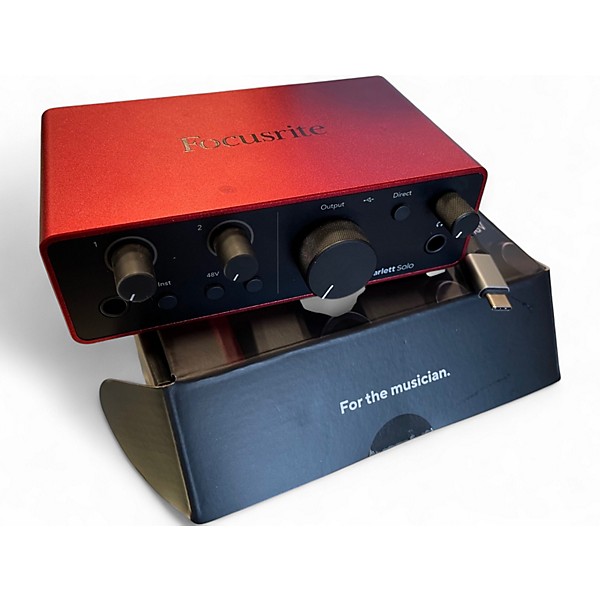 Used Focusrite Scarlett Solo Audio Interface