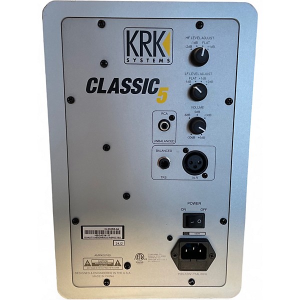 Used KRK CLASSIC 5 PAIR Powered Monitor