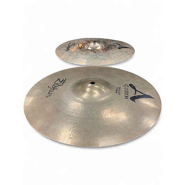 Used Zildjian 14in Avedis Hi Hat Pair Cymbal