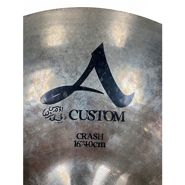 Used Zildjian 16in Avedis Crash Cymbal