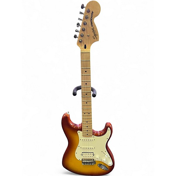 Used Squier Affinity Stratocaster Honey Burst Solid Body Electric Guitar