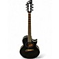 Used Washburn Custom Shop NV100 Black Onyx Acoustic Electric Guitar thumbnail